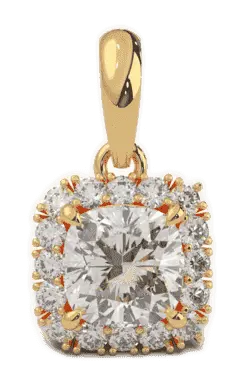 Diamond pendant necklace