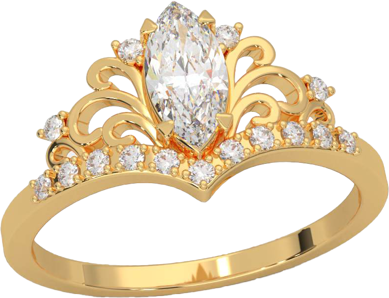 Diamond engagement ring