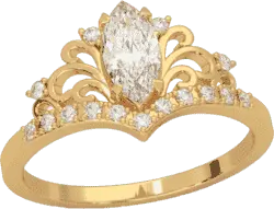 Diamond engagement ring
