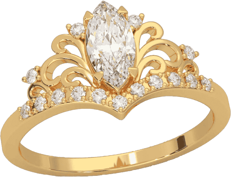Diamond engagement ring